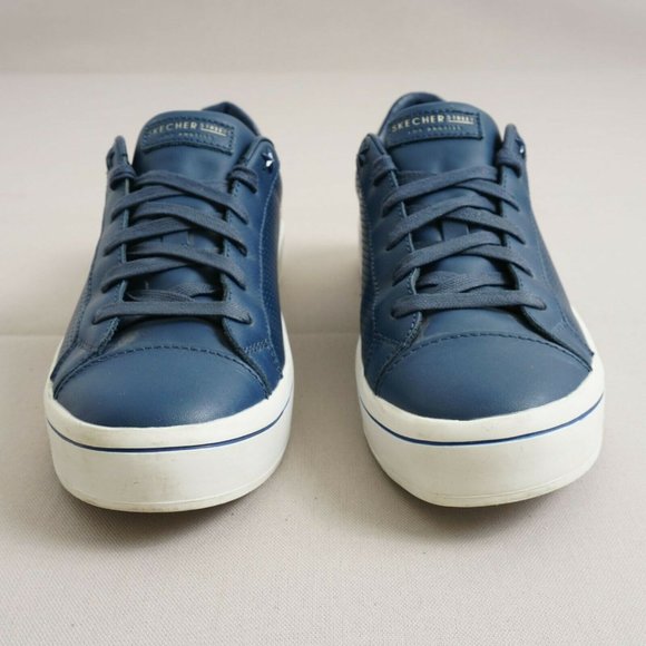 Skechers Women’s Hi-Lite Perf-Ect Leather Sneakers Size 8.5 - Picture 2 of 8